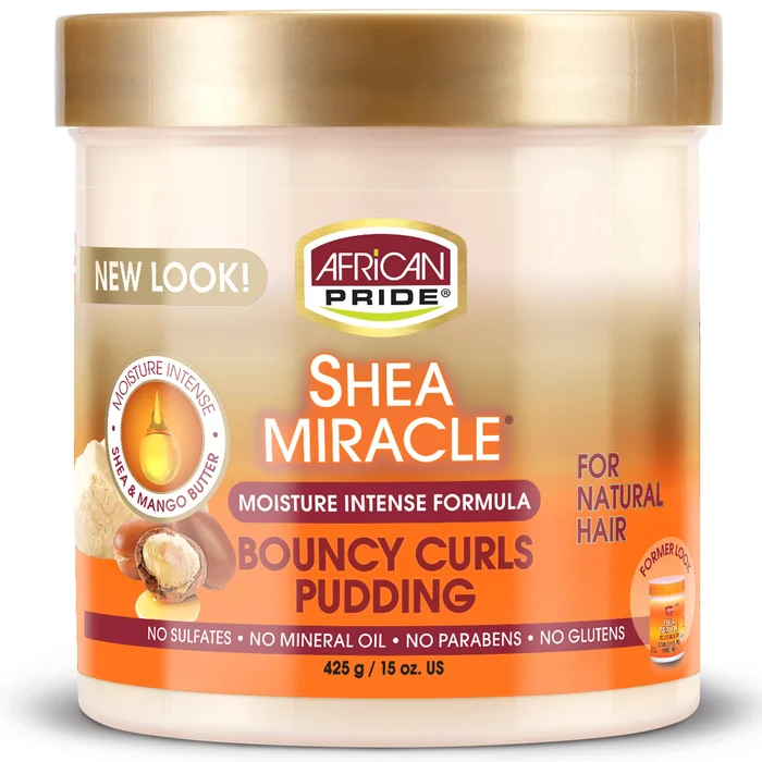 AFRICAN PRIDE SHEA MIRACLE ≡ Crème Activatrice de Boucles “Bouncy Curls”