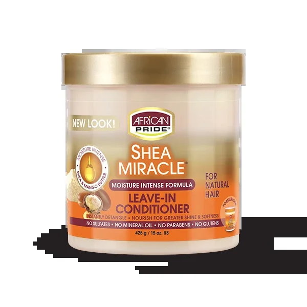 AFRICAN PRIDE SHEA MIRACLE ≡ Leave-in Conditioner “Soin Sans Rinçage”
