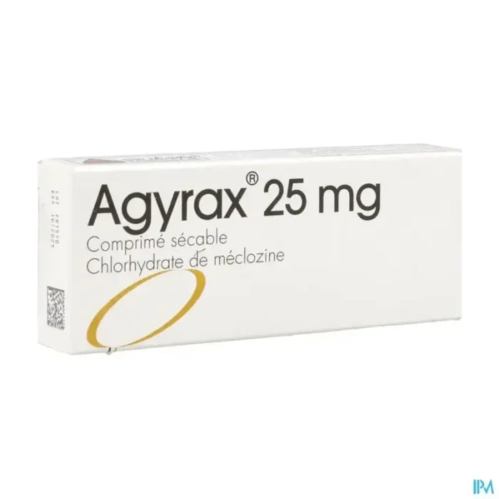 Agyrax 25mg Vertiges & Mal des transports