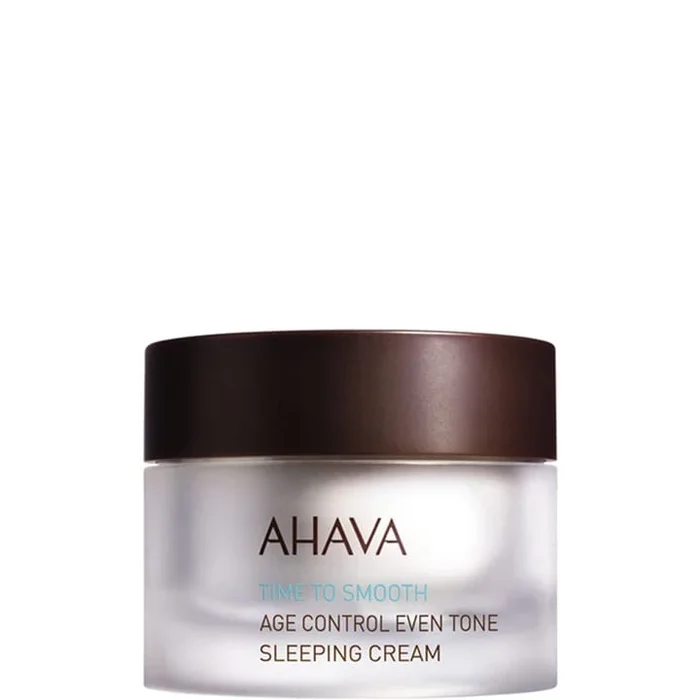 Ahava Time to Smooth Crème de Nuit Anti-Âge Teint Parfait