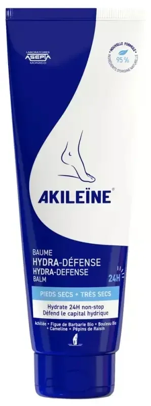 Akileïne Baume Hydra Défense Pieds Secs à Très Secs 125 ml