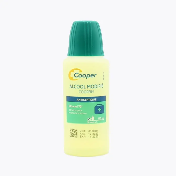 ALCOOL MODIFIE 70° 125 ML COOPER