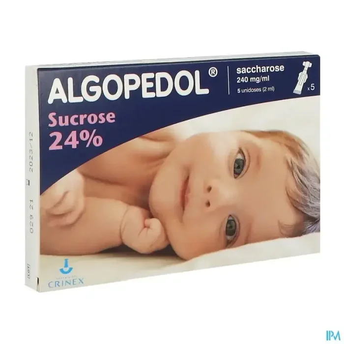 Algopedol sucrose 24% solution unidose 5