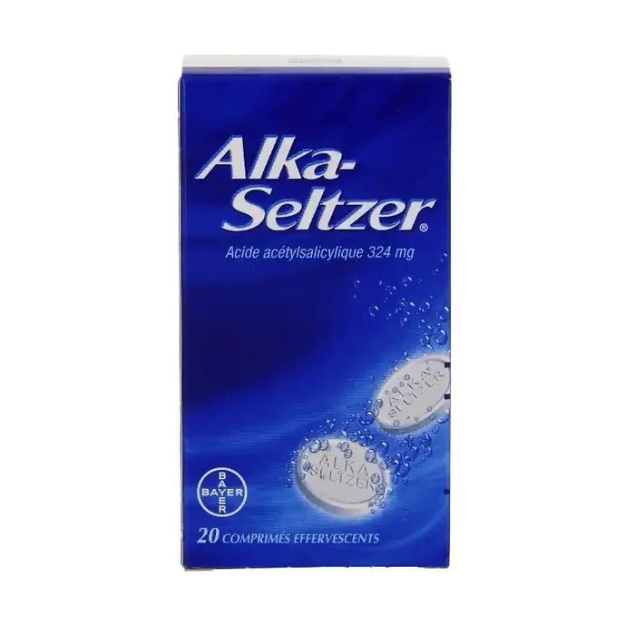 Alka Seltzer 324 mg 20 comprimes effervescents