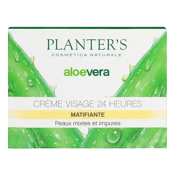 Aloe vera crème visage matifiante 50ml