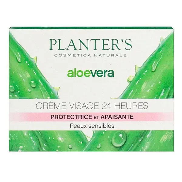 Aloe vera crème visage protectrice 50ml