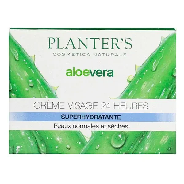 Aloe vera crème visage superhydratante 50ml