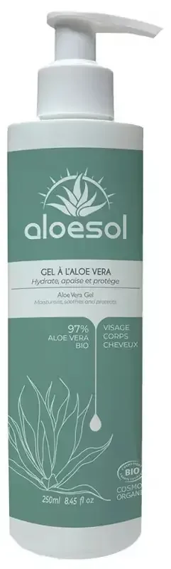 Aloesol Gel Aloe Vera Bio 250 ml