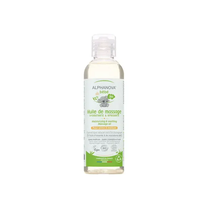 Alphanova huile de massage bebe 100ml