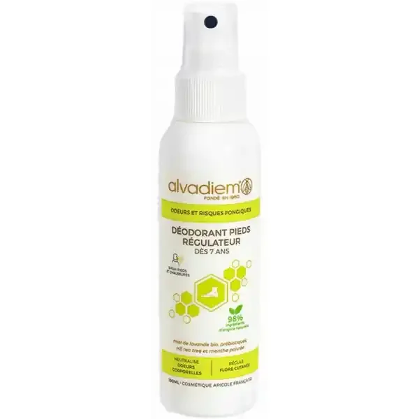 Alvadiem Déodorant Pieds Régulateur 100 ml