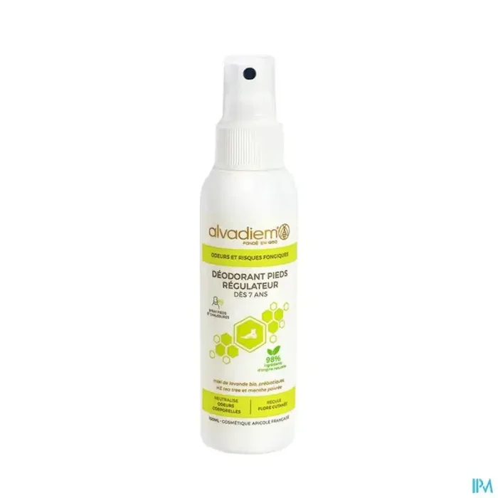 Alvadiem spray deodorant pieds regulateur 100ml