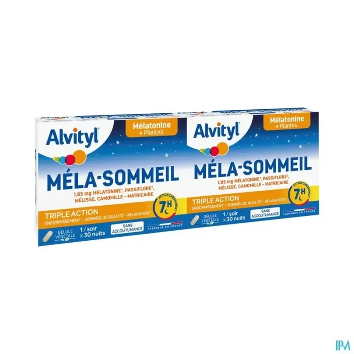 Alvityl mela sommeil gélule 30 x2
