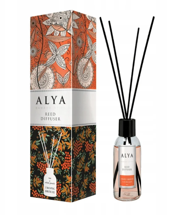 Alya Parfum d’intérieur – Thé et pêche blanche – Tropic Breeze 100ml