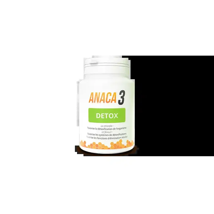 ANACA 3 DETOX 60 GELULES NUTRAVALIA