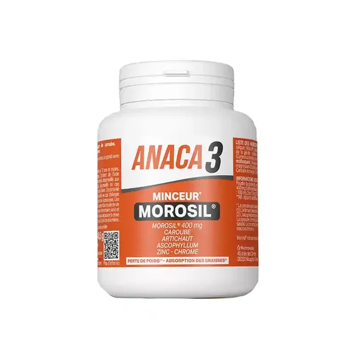 ANACA 3 MINCEUR MOROSIL 90 GELULES NUTRAVALIA