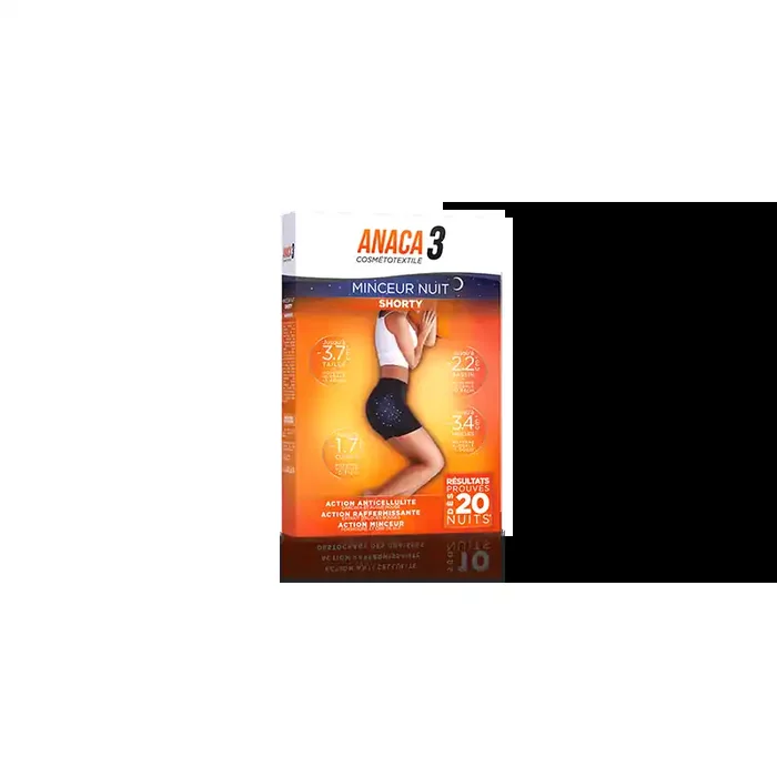 ANACA 3 SHORTY MINCEUR NUIT NUTRAVALIA