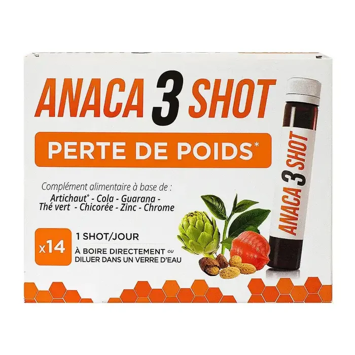 Anaca3 shot perte de poids 14 unidoses