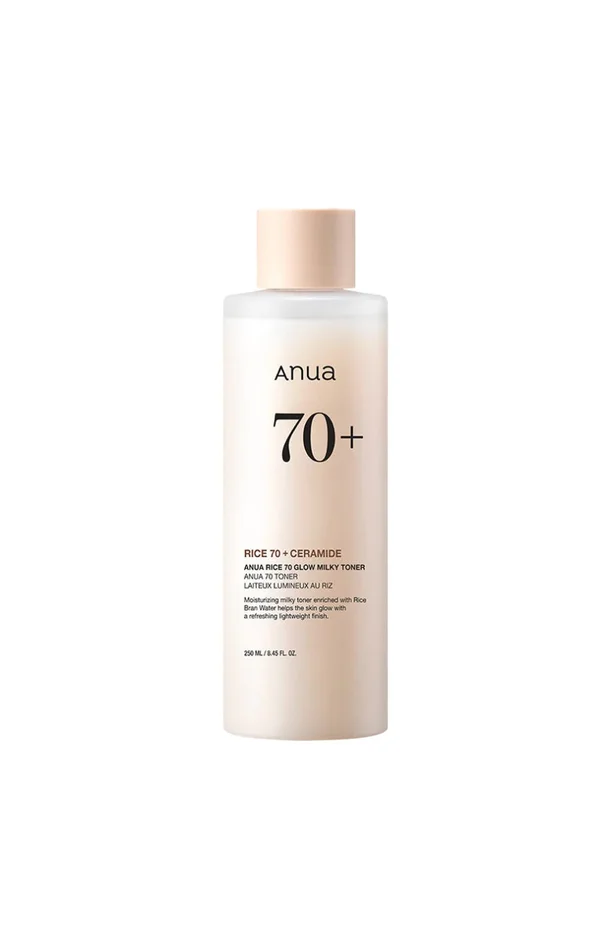 Anua – Lotion tonique hydratation & éclat – Riz & céramides- Visage – 250 ml