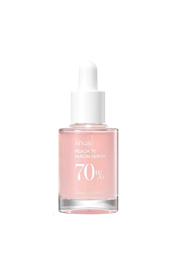 Anua – Sérum éclat – Niacine & pêche 70% – Visage – 30 ml