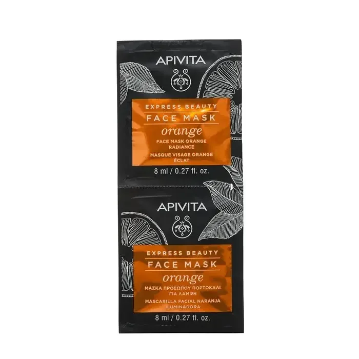 Apivita Express Beauty Masque Visage Radiance à l‘Orange 2x8ml