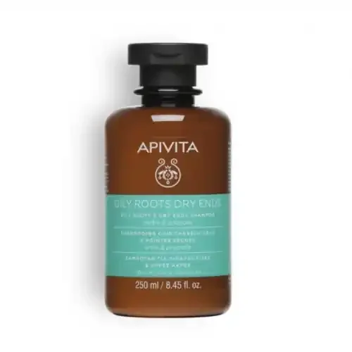 APIVITA SHAMPOOING CHEVEUX GRAS POINTE SECHE – 250ml