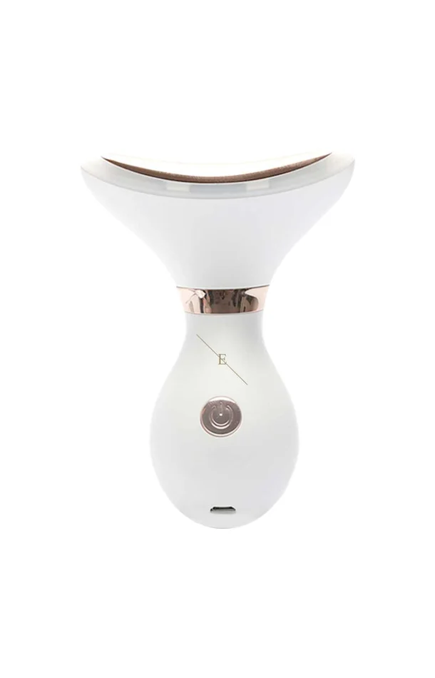 Appareil anti-âge LED – Visage & cou – Blanc