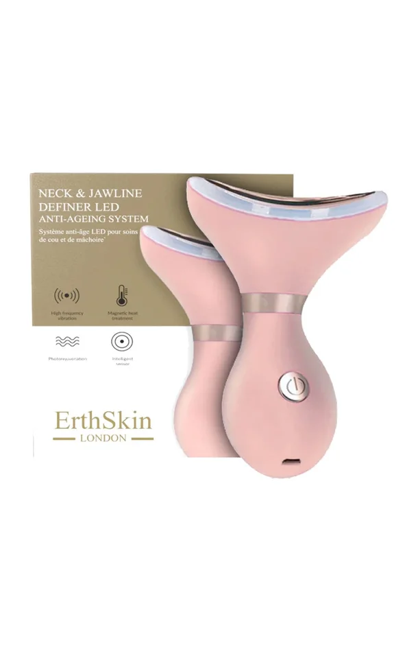 Appareil anti-âge LED – Visage & cou – Rose