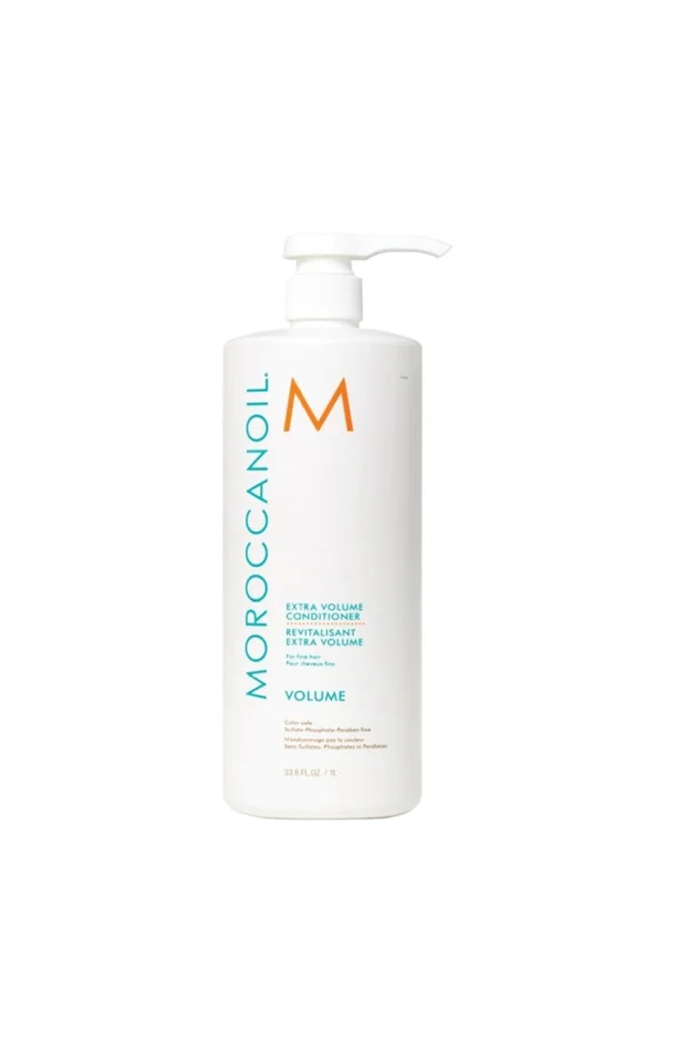 Après-shampoing extra-volume – Huile d’argan – Cheveux fins – 1 L