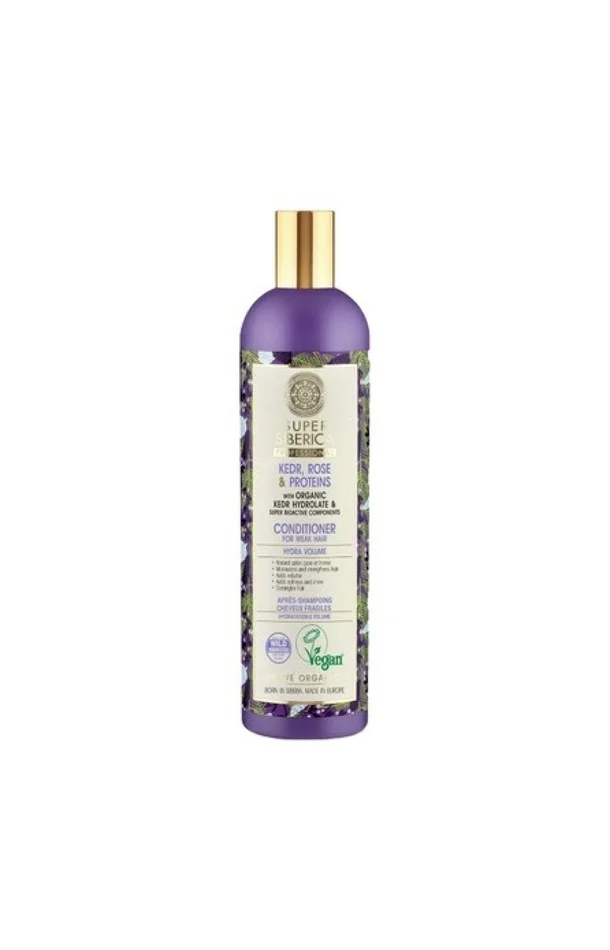 Après-shampoing hydratant – Cèdre & rose – Cheveux fragilisés – 400 ml