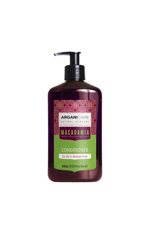 Après-shampoing réparateur – Argan & macadamia – Cheveux secs & abîmés – 400 ml