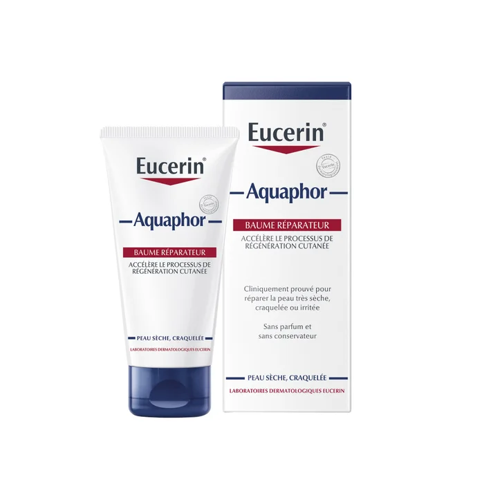 Aquaphor – Baume R&eacute;parateur & Apaisant – Peaux S&egrave;ches &agrave; Tr&egrave;s S&egrave;ches