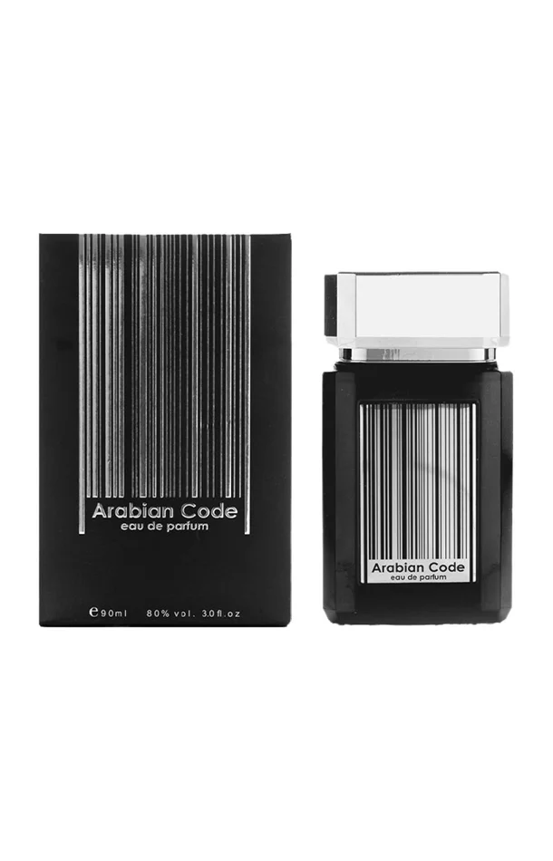 Arabian Code Eau de parfum – Boisé aquatique – Mixte – 90 ml