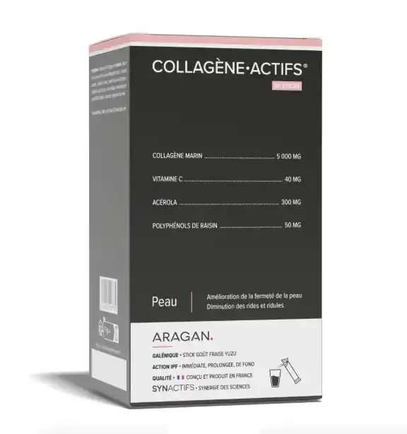 Aragan Synactifs collagène actif 20 Sticks