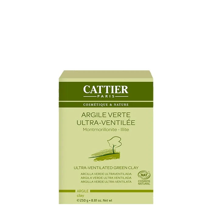 Argile Verte Ultra Ventil&eacute;e – Multiples Usages 250 g