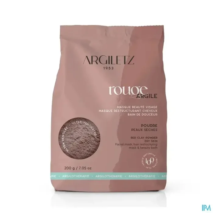 Argiletz argile rouge poudre ultraventilee 200g