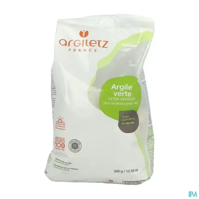 Argiletz argile verte poudre ultraventilee 300g