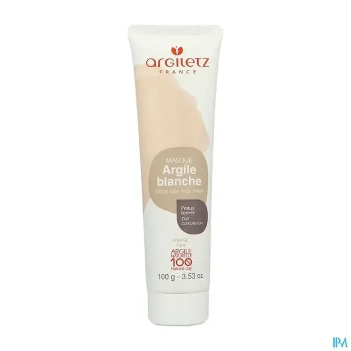 Argiletz masque argile blanche tous types de peaux 100g