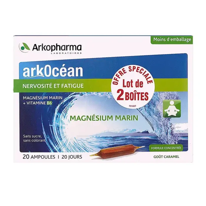 Arkocéan magnésium 2×20 ampoules