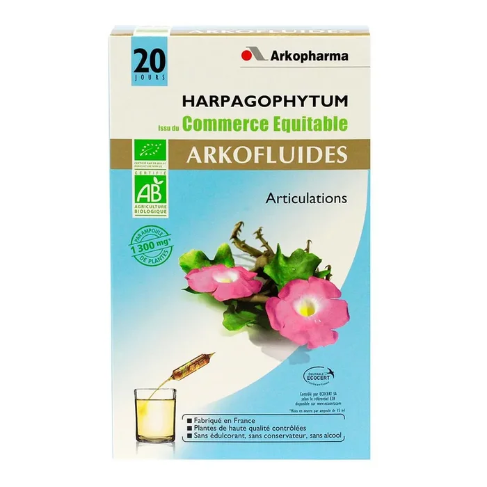 Arkofluides harpagophytum 20 amp