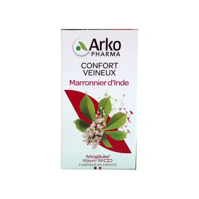 ARKOGELULES MARRONNIER D‘INDE 150 GELULES ARKOPHARMA
