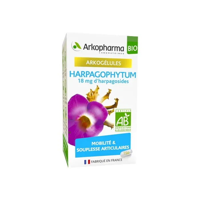 Arkopharma arkogelules bio harpagophytum 150 gelules