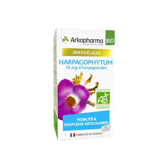Arkopharma arkogelules bio harpagophytum 45 gelules