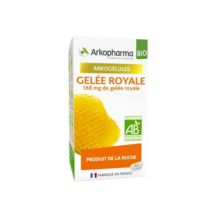 Arkopharma arkogelules gelee royale bio 45 gelules