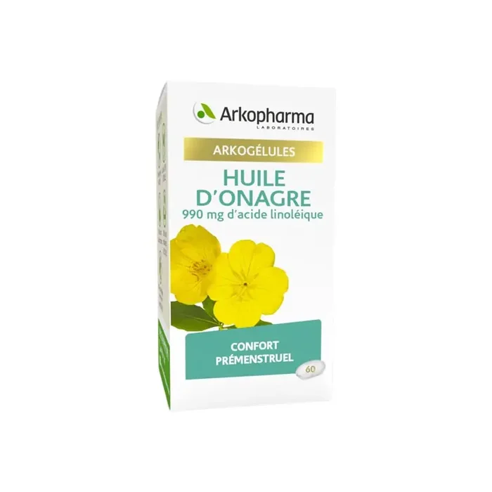 Arkopharma arkogelules huile d‘onagre bio 60 capsules