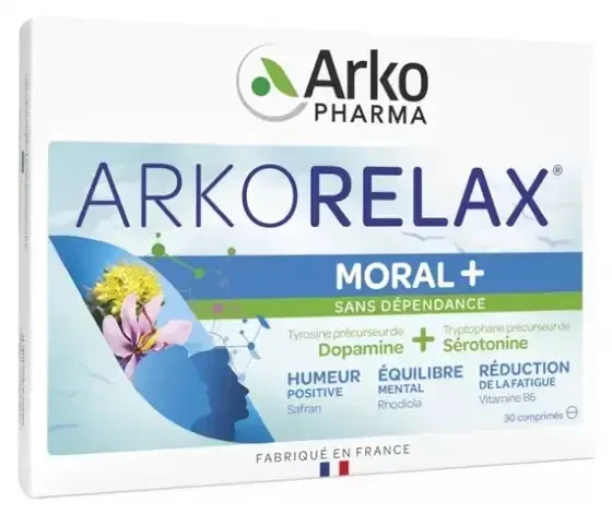 Arkopharma Arkorelax Moral 30 Comprimés