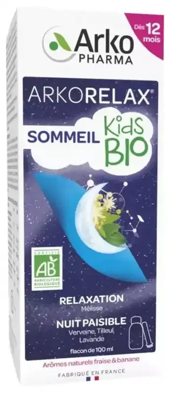 Arkopharma Arkorelax Sommeil Kids Bio Sol Ution Buvable 100 ml