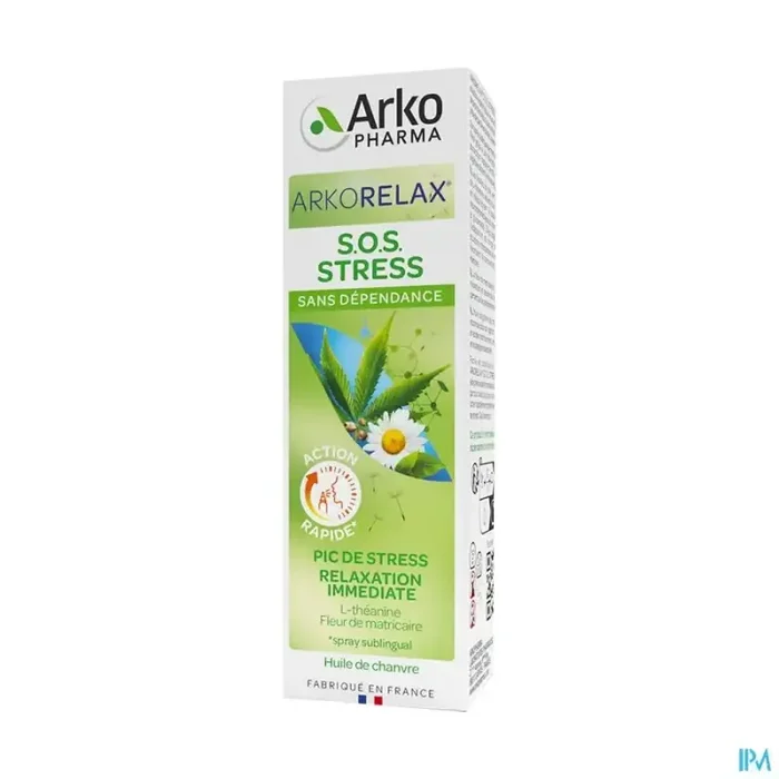 Arkopharma arkorelax sos stress spray 15ml