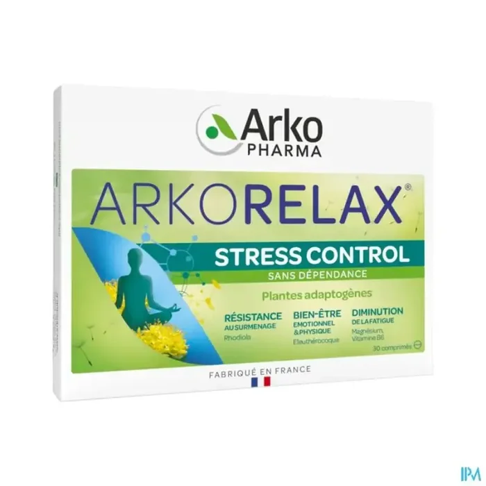 Arkopharma arkorelax stress control comprimé 30