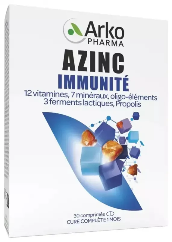 Arkopharma Azinc Immunité Tri-Couches 30C