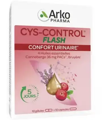 Arkopharma Cys-Control Flash Confort Urinaire